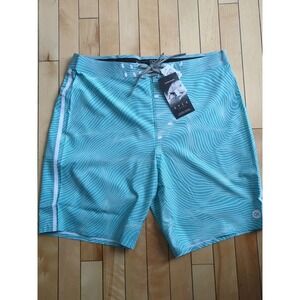 Outerknown Apex Board Shorts Swim Trunks Mens 32 Kelly Slater NWT